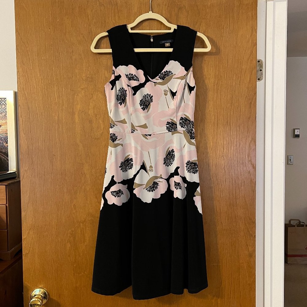 Tommy Hilfiger Floral Black Dress